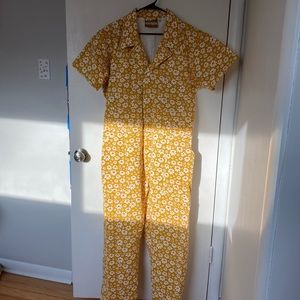 Lazy Daisy Short Sleeve Jumpsuit